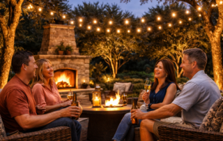 outdoor lighting Alamo Heights Terrill Hills Olmos Park New Braunfels