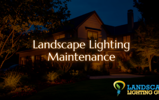 Landscape Lighting Maintenance
